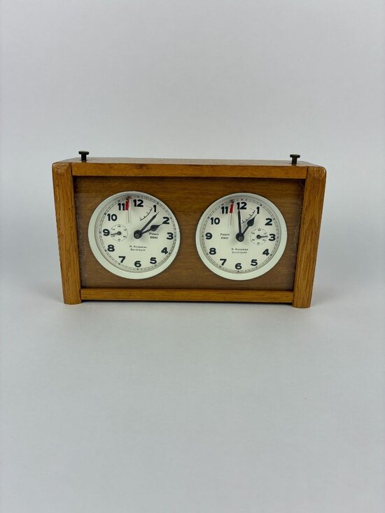 Vintage H. Koopman Dordrecht Chess Clock Other - Vintage H. Koopman Dordrecht Chess Clock – Rare 1960 Mechanical Tournament Timer